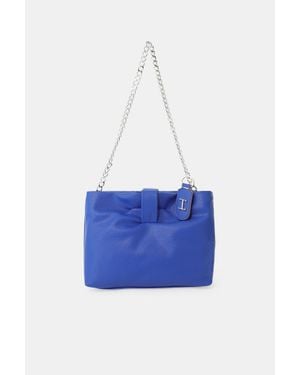 Imperial Borsa Con Tracolla A Catena Ed Interno Organizzato - Blu