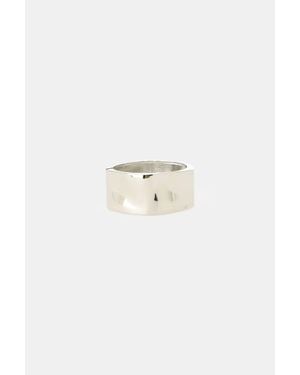 Imperial Bague Bande Large Surface Lisse Minimaliste - Neutre
