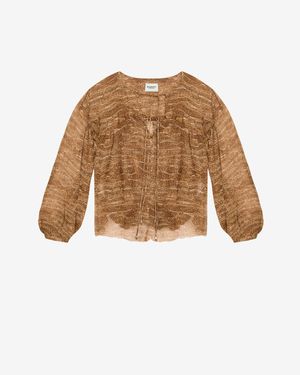 Isabel Marant Advika Top - Natural