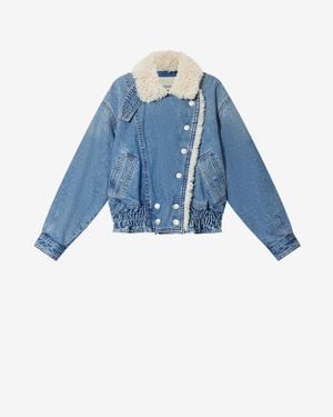 Isabel Marant Valineo Denim Jacket - Blue