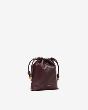 Isabel Marant Silven Mini Leather Bag - Purple