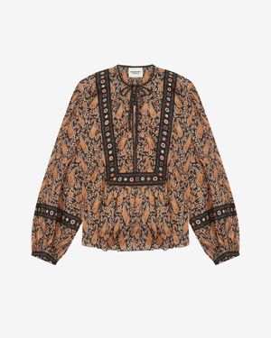 Isabel Marant Blusa Gayle - Marrone