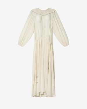 Isabel Marant Nydia Dress - White