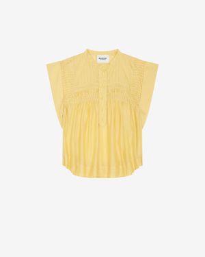 Isabel Marant Leaza Top - Giallo