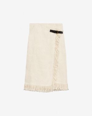 Isabel Marant Galla Skirt - Natural