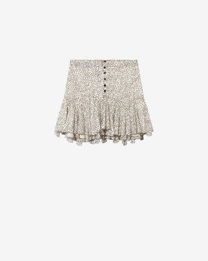 Isabel Marant Daneen Skirt - White