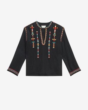Isabel Marant Blusa Zakaria - Nero
