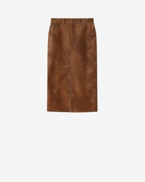 Isabel Marant Bisane Skirt - Brown