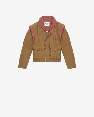 Isabel Marant Desha Jacket - Brown