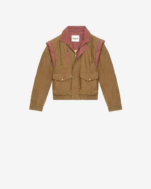 Isabel Marant Desha Jacket - Brown
