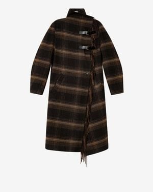 Isabel Marant Gihan Wool Coat - Black