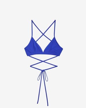 Isabel Marant Solange Bikini Top - Blue