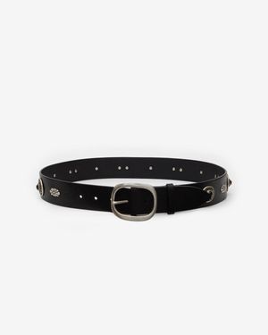 Isabel Marant Ceinture Western Studs - Noir