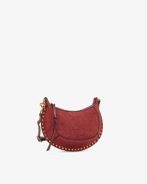 Isabel Marant Oskan Moon Bag - Red