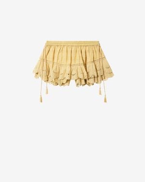 Isabel Marant Puria Shorts - White