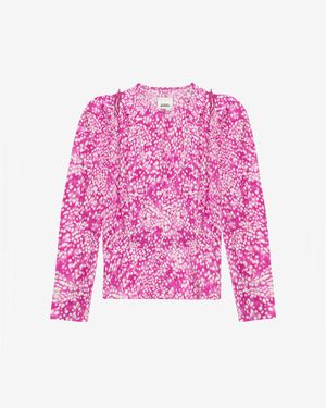 Isabel Marant Zarga Blouse - Pink