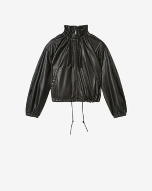 Isabel Marant Neela Faux Leather Jacket - Black