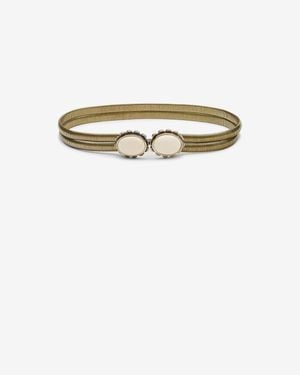 Isabel Marant Twina Belt - White