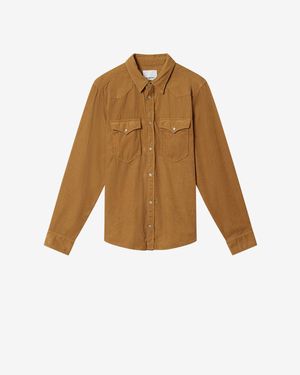 Isabel Marant Vasco Shirt - Natural