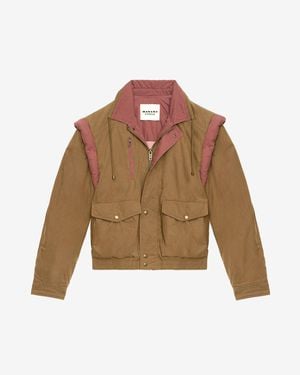 Isabel Marant Desha Jacket - Brown