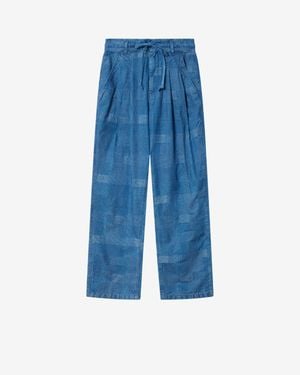 Isabel Marant Denzey Trousers - Blue