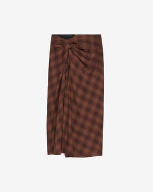 Isabel Marant Nicole Skirt - Brown