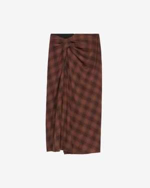Isabel Marant Nicole Skirt - Brown