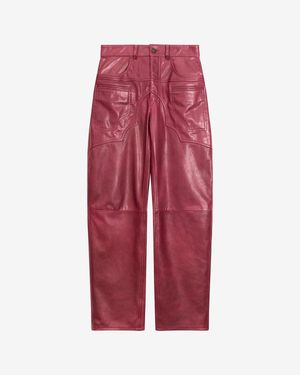 Isabel Marant Pantaloni Breydi - Rosso