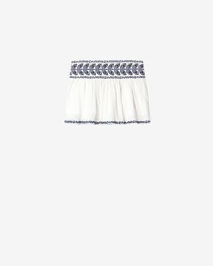 Isabel Marant Picadilia Skirt - White