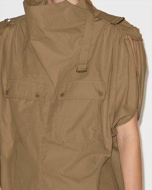 Isabel Marant Top Nemia - Marrone