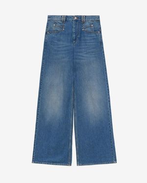 Isabel Marant Lemony Trousers - Blue