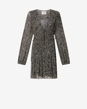 Isabel Marant Loriena Dress - Gray