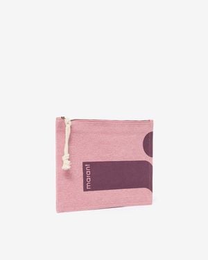 Isabel Marant Netia Clutch - Pink