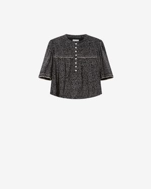 Isabel Marant Douna Top - Black