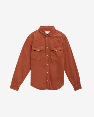 Isabel Marant Hemd Vasco - Orange