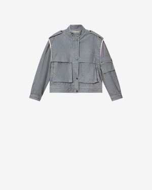 Isabel Marant Edany Jacket - Grey