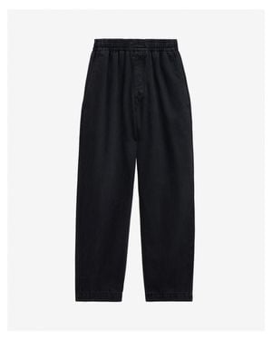 Isabel Marant Timeo Plain-Colored Lyocell Trousers - Blue