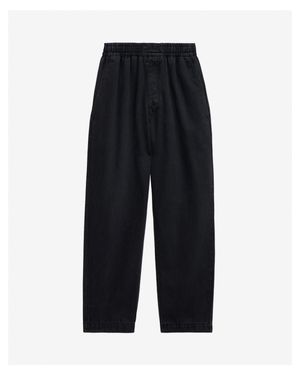 Isabel Marant Einfarbige Hose Timeo Aus Lyocell - Blau