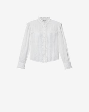 Isabel Marant Lonzie Top - White