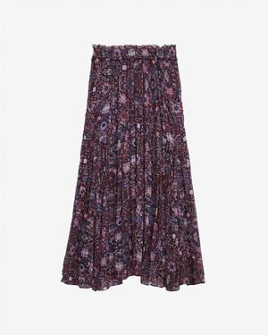 Isabel Marant Besma Skirt - Purple