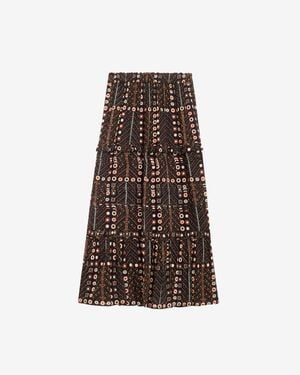 Isabel Marant Diya Skirt - Brown