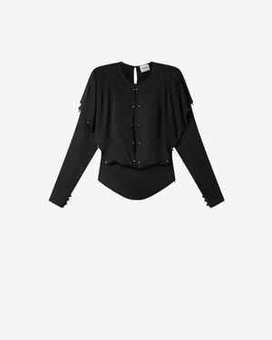 Isabel Marant Brema-Bluse - Schwarz