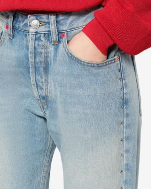 Isabel Marant Dayali Reg Jeans - Blue