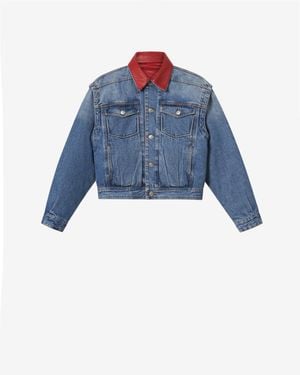 Isabel Marant Devyn Denim Jacket - Blue