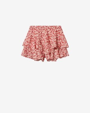 Isabel Marant Jocadia Shorts - Red