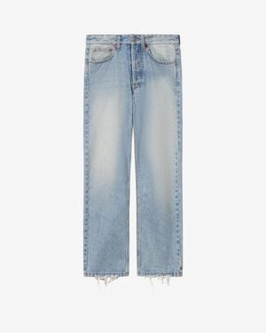 Isabel Marant Jeans Cropped Daya - Blu