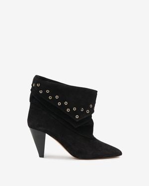 Isabel Marant Lyone Ankle Boots - Black