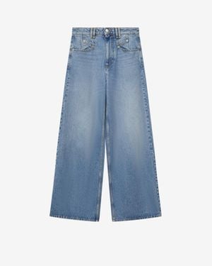 Isabel Marant Lemony Trousers - Blue
