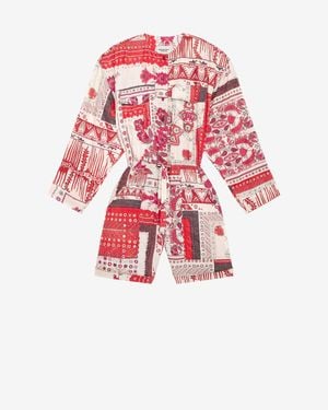 Isabel Marant Combinaison Niely - Rouge
