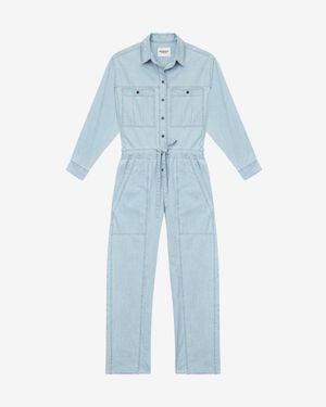 Isabel Marant Valena Jumpsuit - Blue